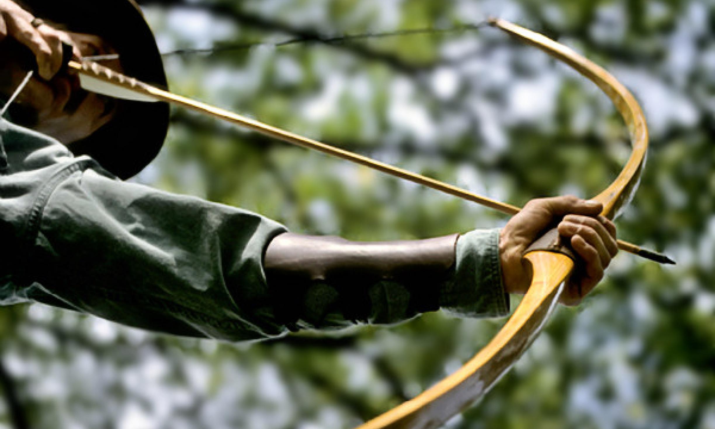 how to make a recurve bow and arrow
